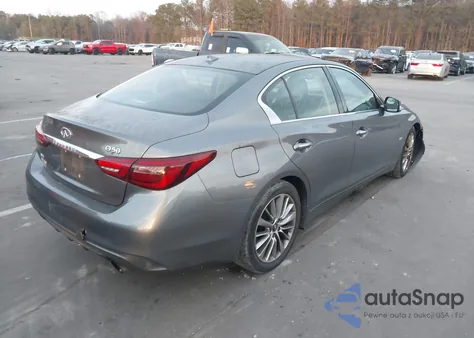 2018 Infiniti Q50 3.0T Luxe from USA, damaged, VIN JN1EV7AR2JM438271